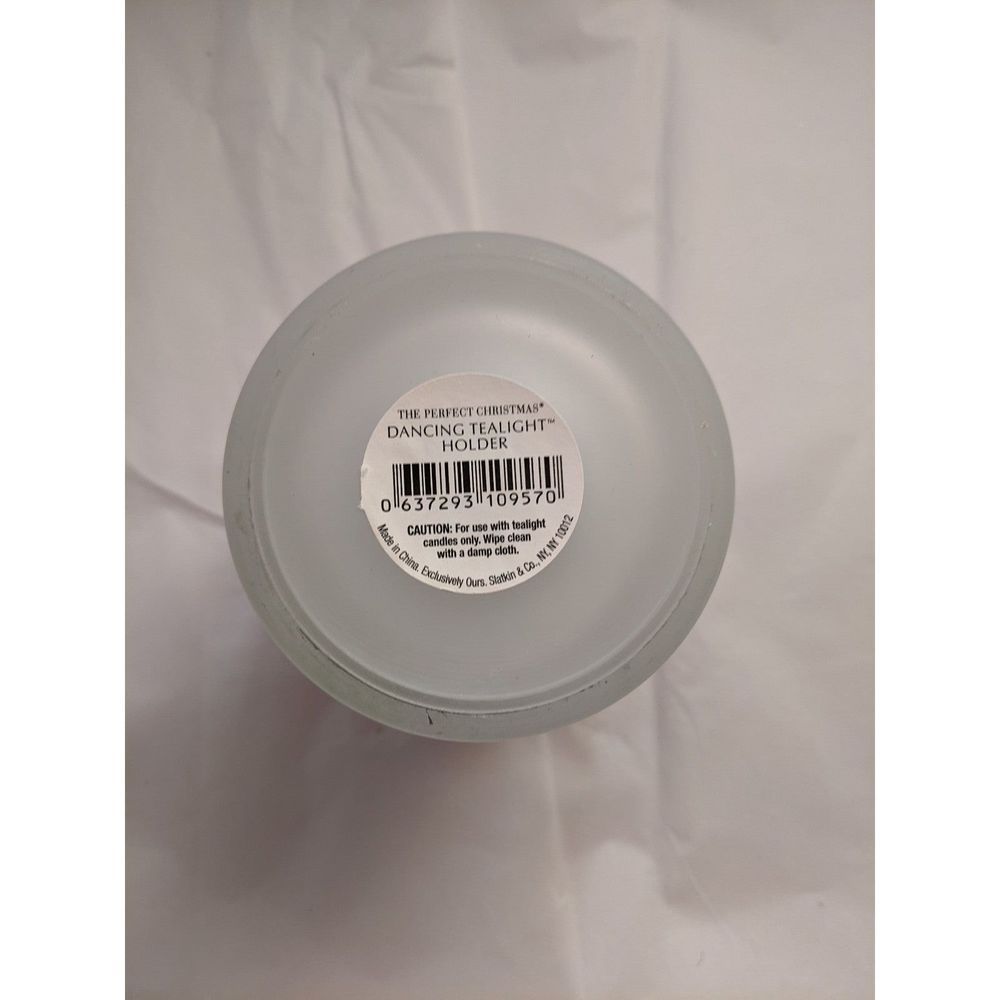 Set of 3 Slatkin & Co BBW Snowflake Dancing Tea Light Holder - Picture 8 of 8